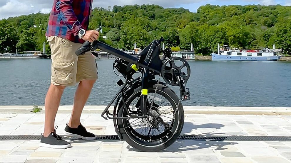 Test du vélo électrique pliable Eolo de Flebi sur Le Vélo Urbain