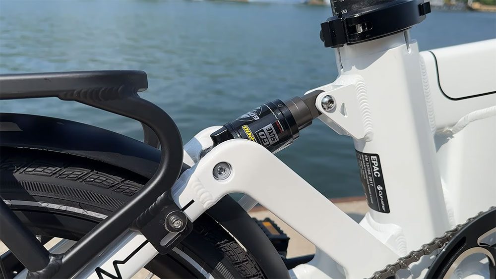 Ce vélo pliable tout suspendu va te surprendre ! Cyrusher Sonder