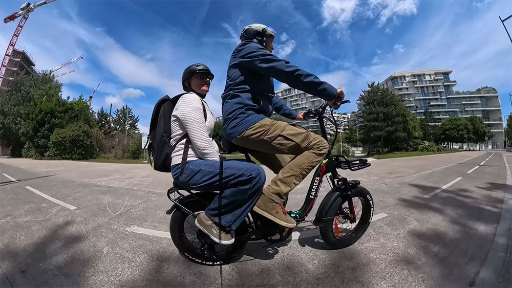 Test du fat bike pliant Fafrees F20 Max