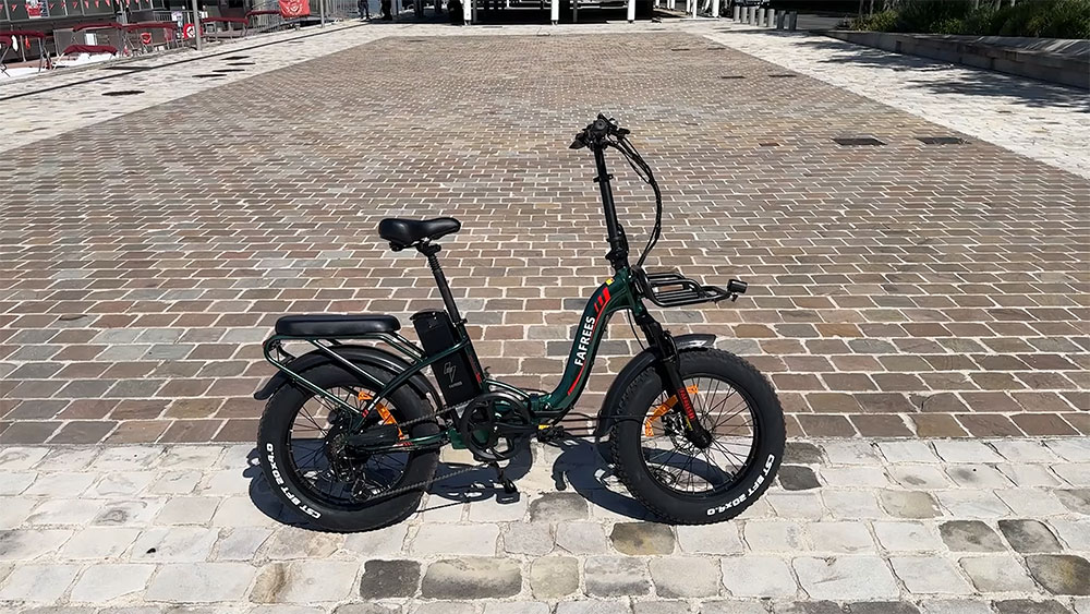 Test du fat bike pliant Fafrees F20 Max