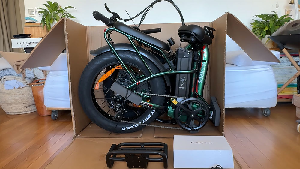 Test du fat bike pliant Fafrees F20 Max