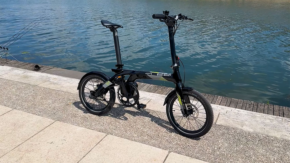 Test du vélo électrique pliant Flebi Pluma