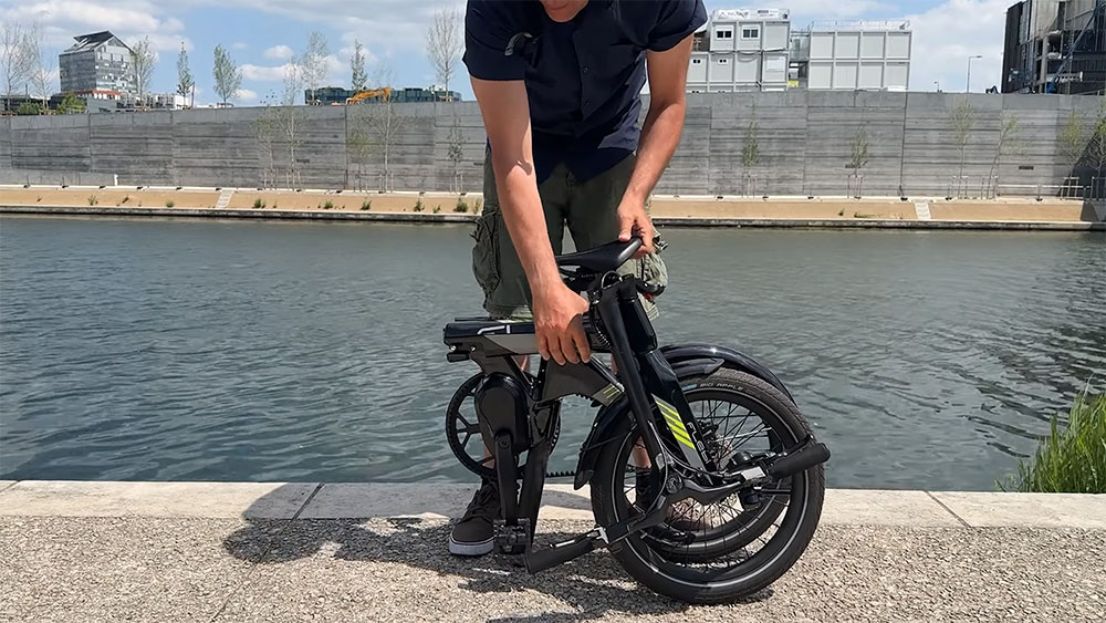 Test du vélo électrique pliant Flebi Pluma