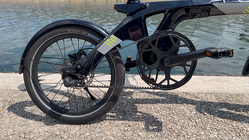 Test du vélo électrique pliant Flebi Pluma