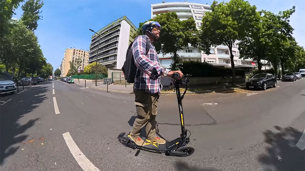 Test de la trottinette électrique OOTD T10