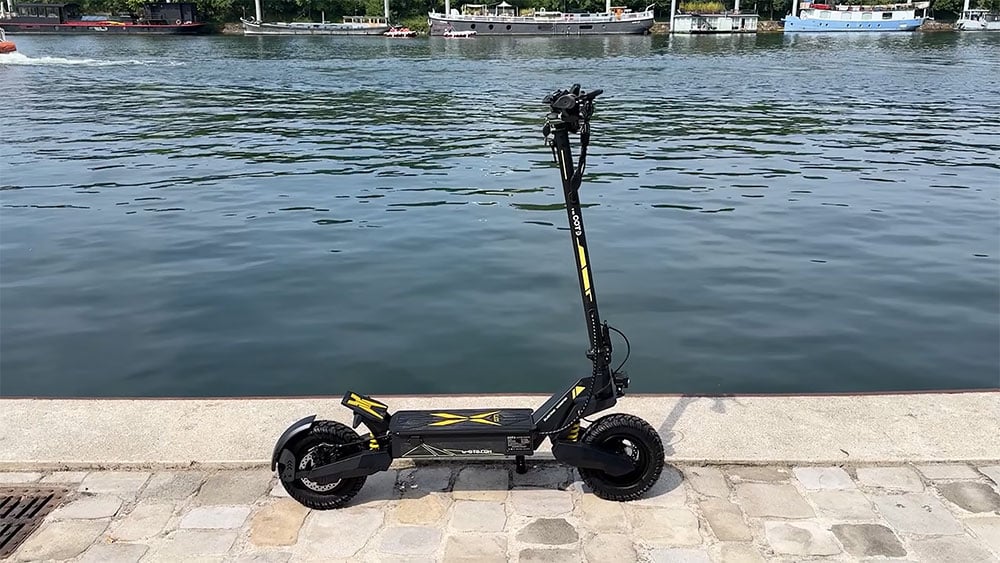 Test de la trottinette électrique OOTD T10