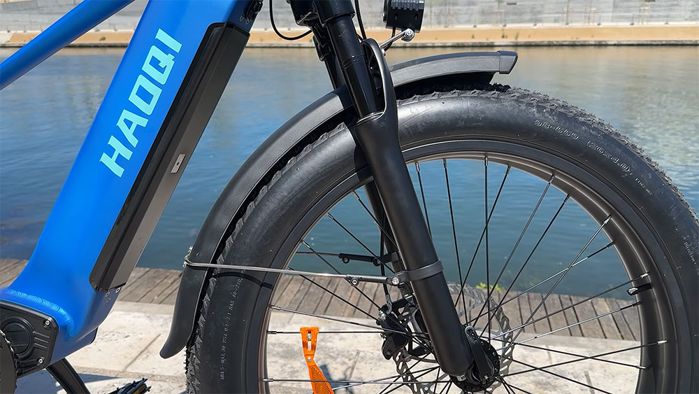 Test du VTT électrique FatBike HAOQI Eagle 2.0