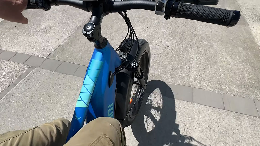 Test du VTT électrique FatBike HAOQI Eagle 2.0
