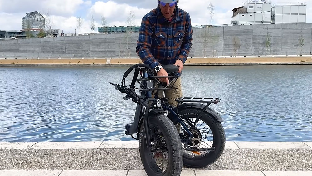 Hanevear H6-S, test du fatbike électrique pliant