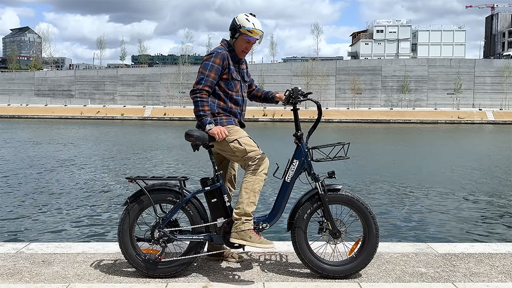 Hanevear H6-S, test du fatbike électrique pliant