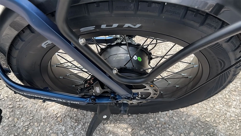 Hanevear H6-S, test du fatbike électrique pliant