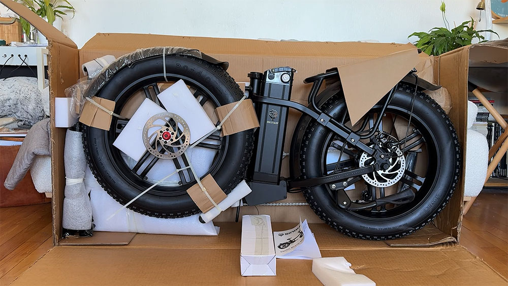 Test du fat bike électrique pliant Sinohon A20