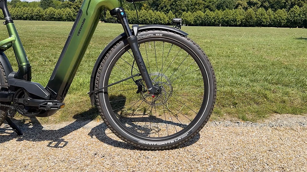 Test du vélo Tesoro Automatiq de Cannondale