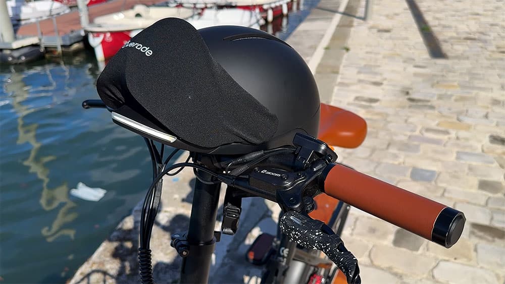 Test du casque de vélo lumineux Overade LIFE