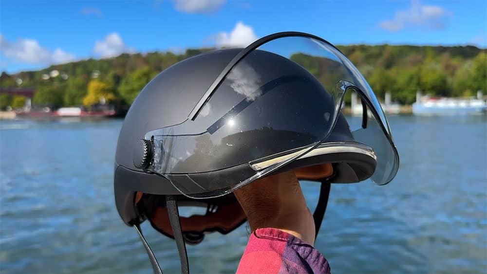 Test du casque de vélo lumineux Overade LIFE