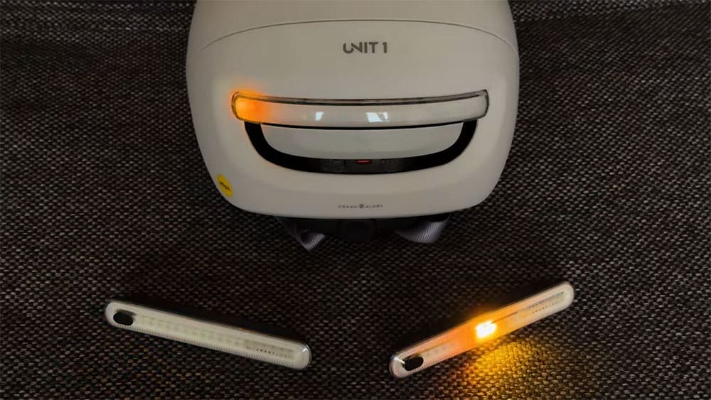 Test du casque lumineux de vélo UNIT1 Neon