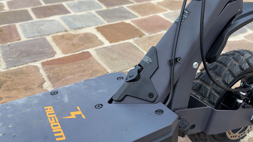 Test de la trottinette électrique Ausom L1 Max