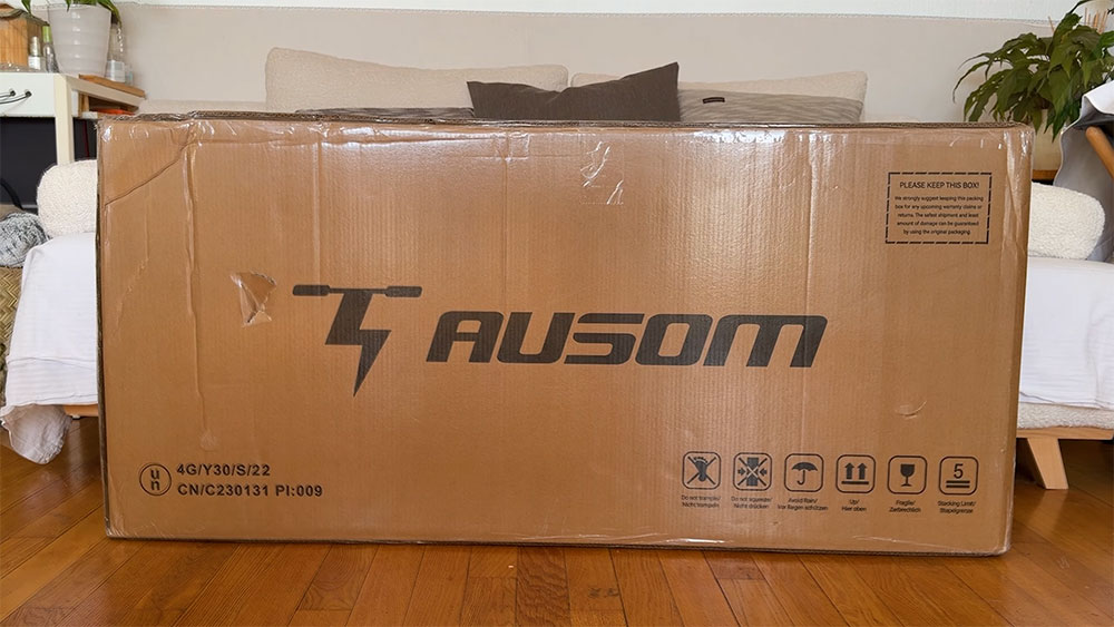 Test de la trottinette électrique Ausom L1 Max