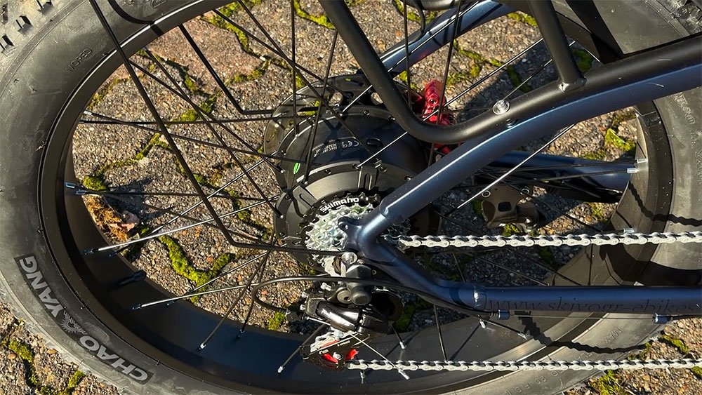 Test du meilleur Fat Bike 2025, le Skivogr Y26