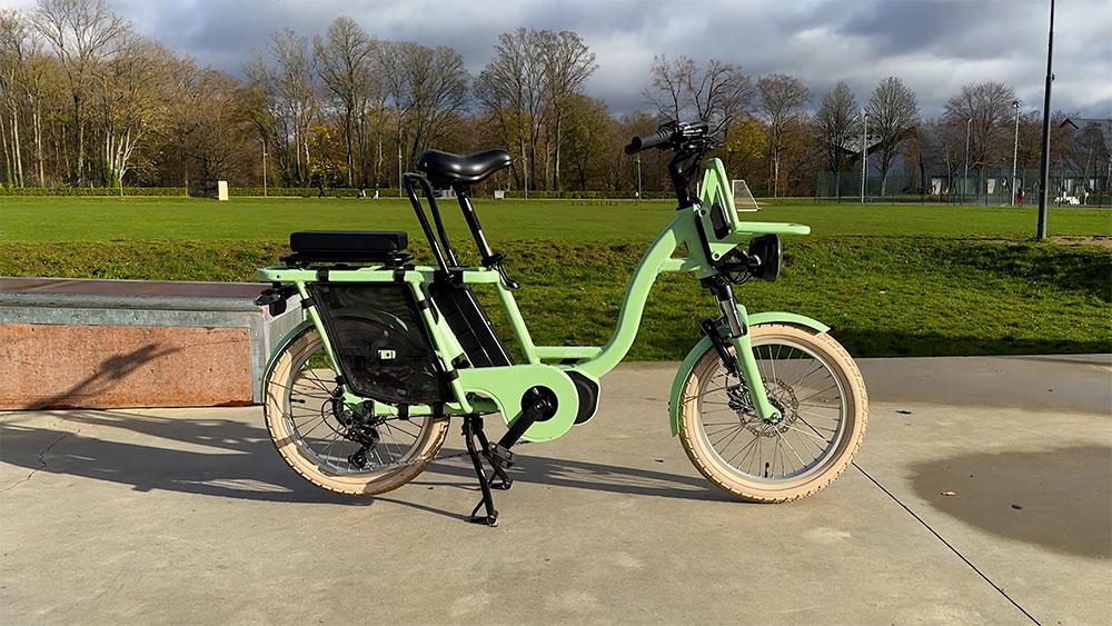 Test et avis du vélo cargo Gaya L'Original