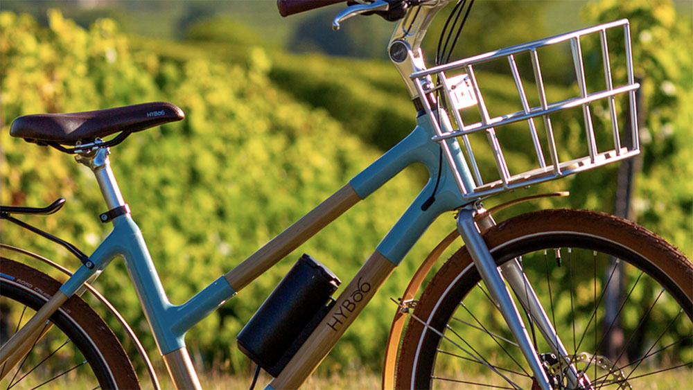 Vélos urbains en bambou Hyboo