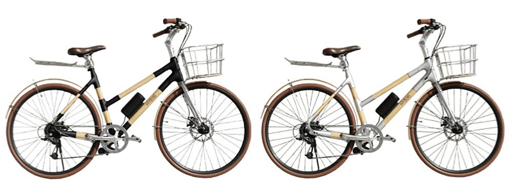 Vélos urbains en bambou Hyboo