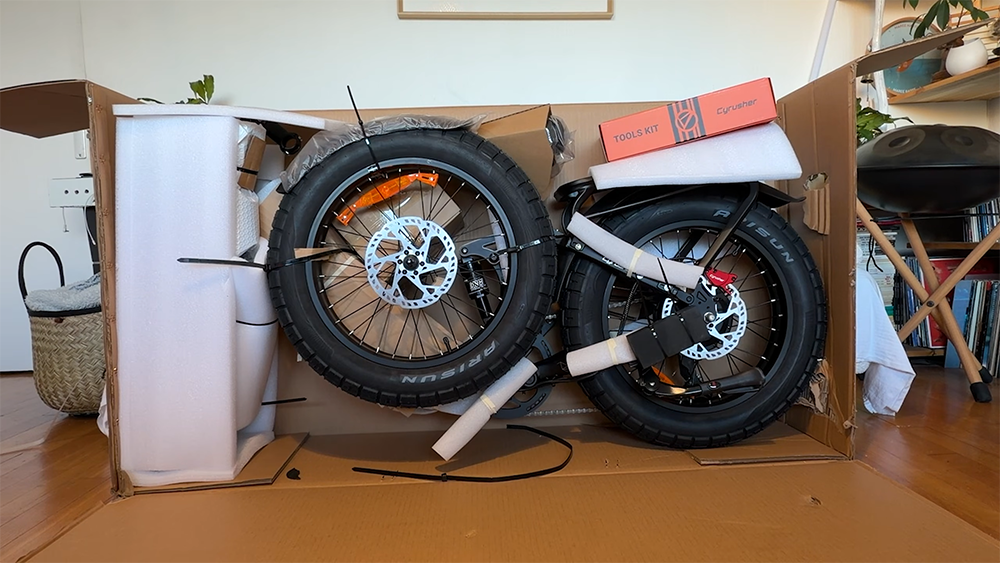 Test du Fat Bike électrique Cyrusher Kommoda 3.0