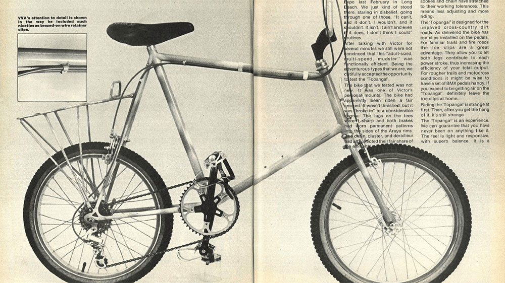 Victor Vincente, le pionnier du mini-vélo tout-terrain