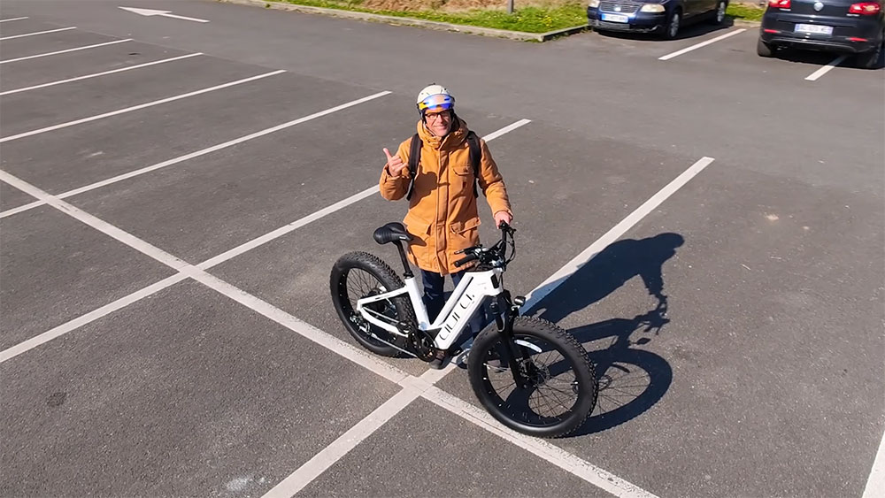 Test du vélo électrique FatBike Cyrusher Aura