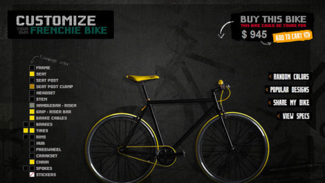 Atom Bicycles vous aide à customiser votre fixie