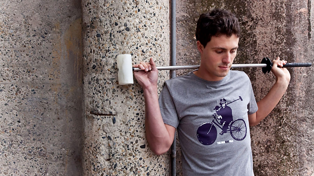 Hoser, première plate-forme de t-shirts de Bike Polo