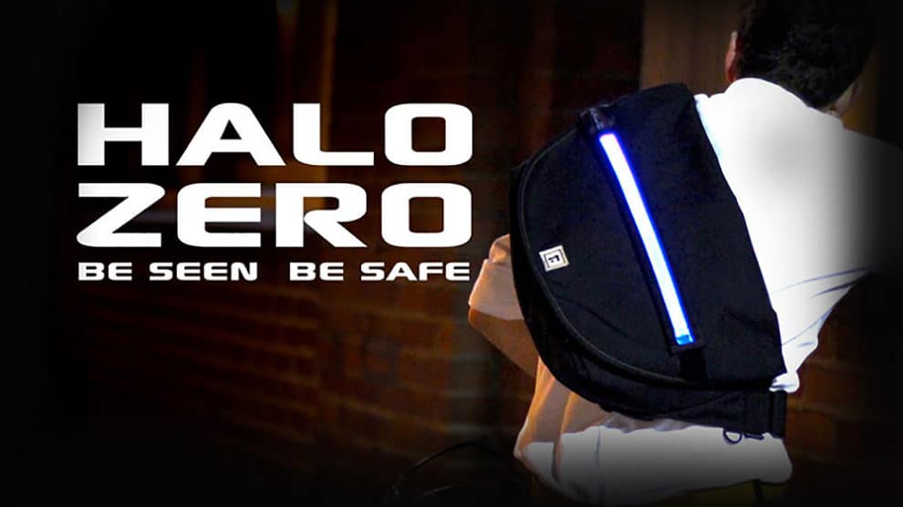 Halo Zero, le sac de coursier lumineux !