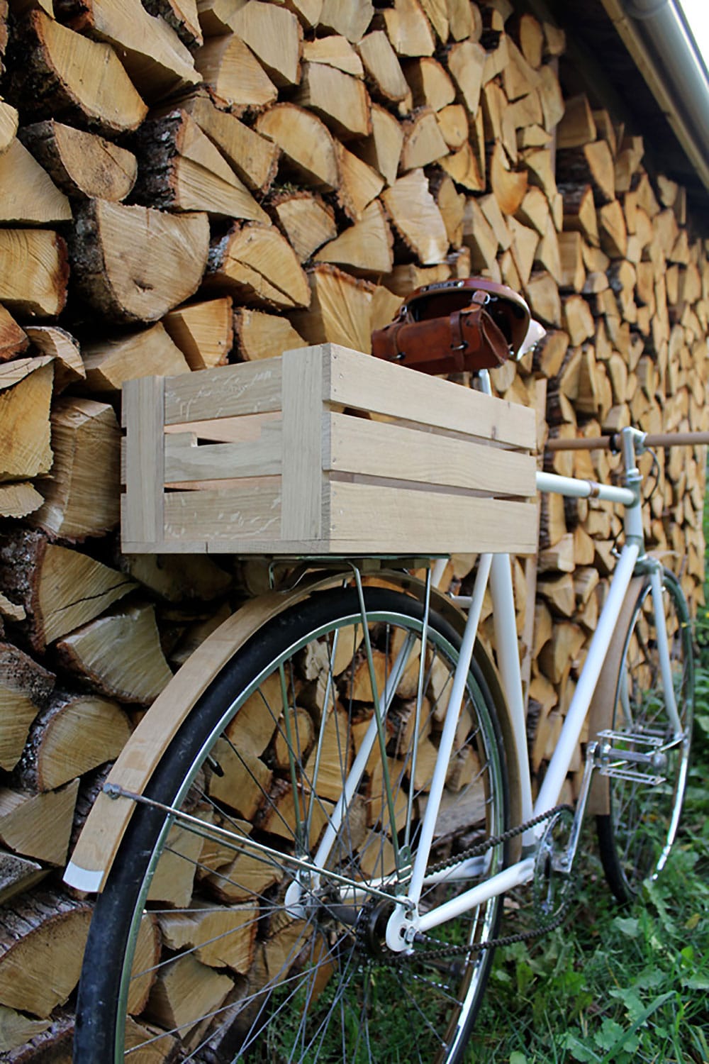Oak Bicycle, le mélange du bois et de l'acier