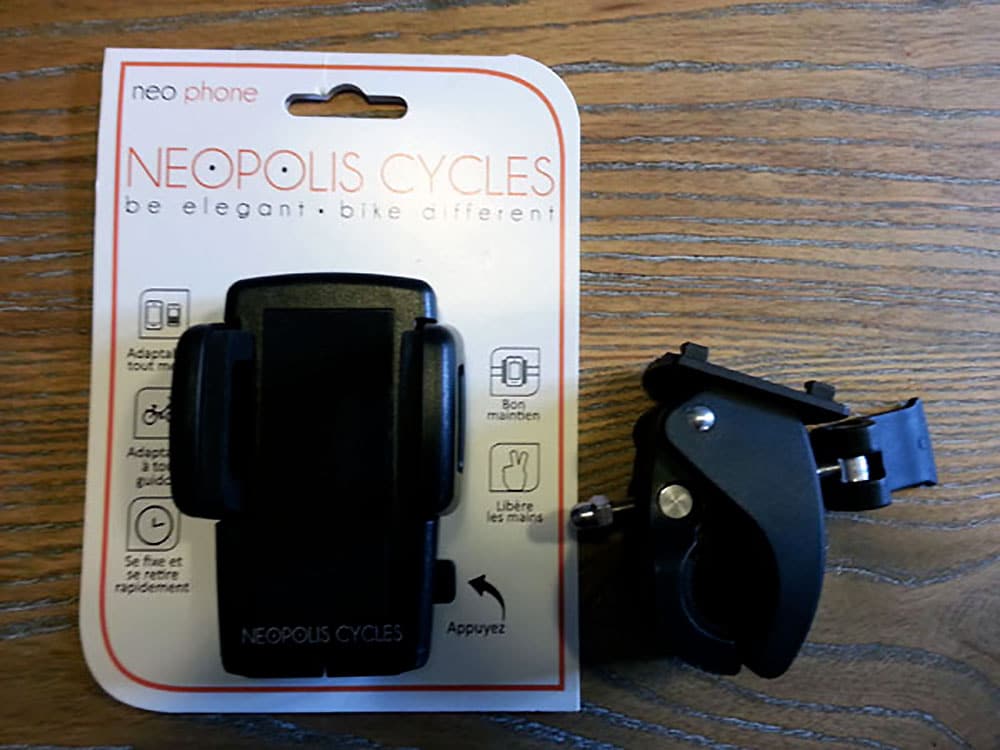 Neo Phone le porte téléphone adapté à tous les vélos