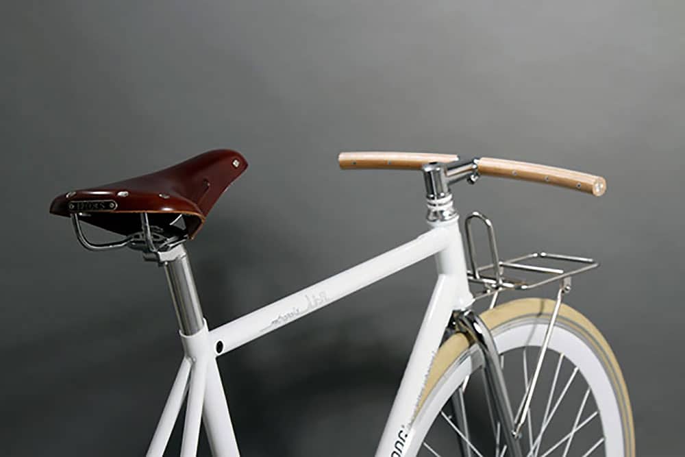 Vélo Fixie Singlespeed Smog Bicyclettes et Thibaut Malet