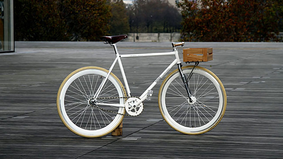Vélo Fixie Singlespeed Smog Bicyclettes et Thibaut Malet