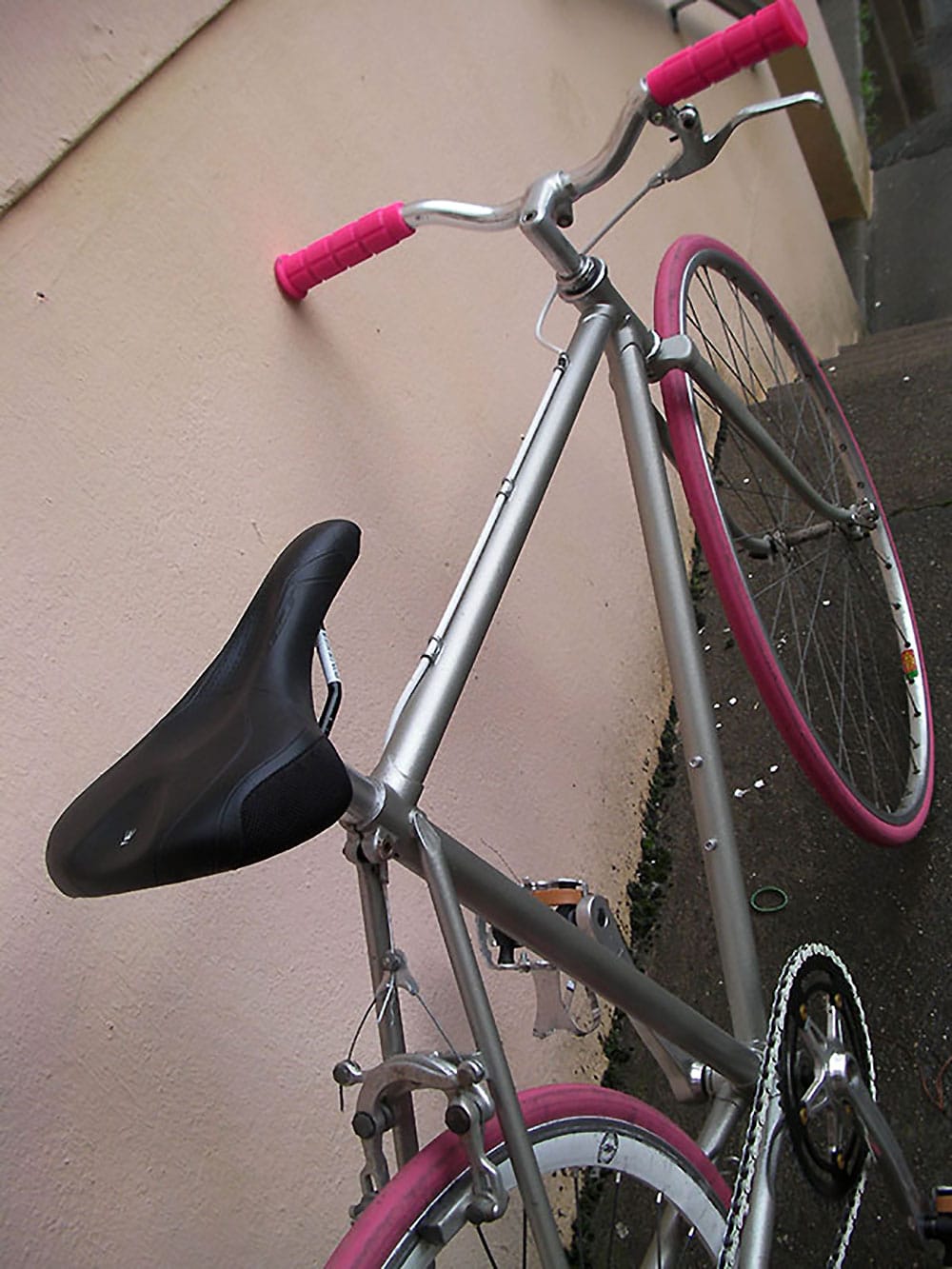 Voilà ce que donne un vélo pour sa copine !
