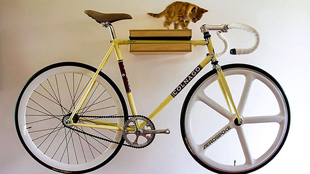 Support présentoir vélo mural avec fixation par la pédale (1 vélo) -  Outillage et entretien sur La Bécanerie