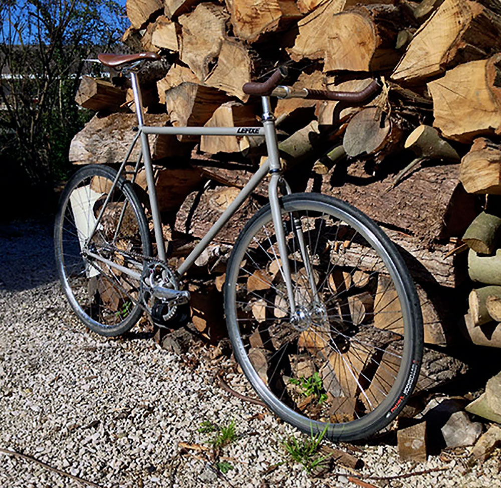 Vélo pignon fixe de Flavien, un Motobécane sur Grenoble