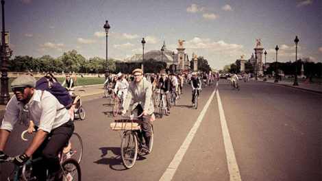 Le ride Béret Baguette, les 24 et 25 mai 2014 à Paris