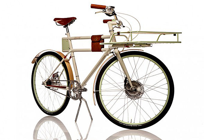 Vélo électrique Faraday Porteur au look vintage