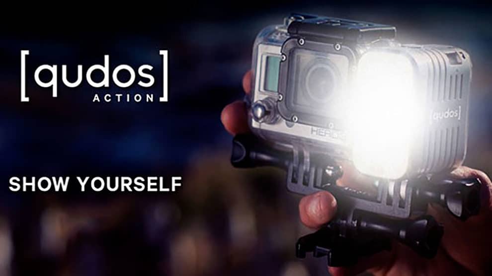 L’éclairage [qudos] Knok pour votre caméra GoPro
