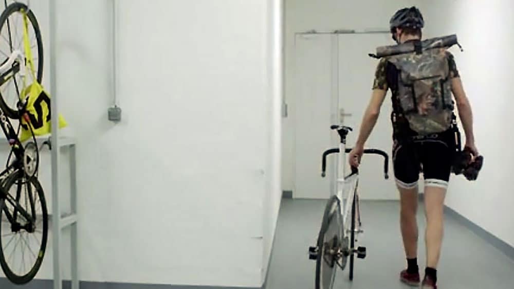 Vidéo vélo de piste Vélodrome avec Felix Fander