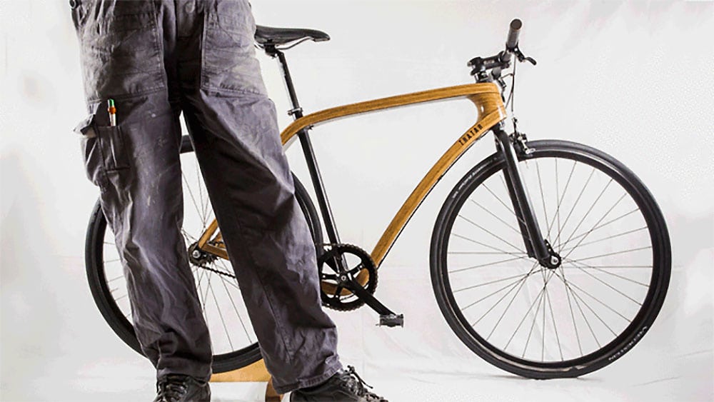 Tratar Bikes, le vélo singlespeed en bois au design élégant