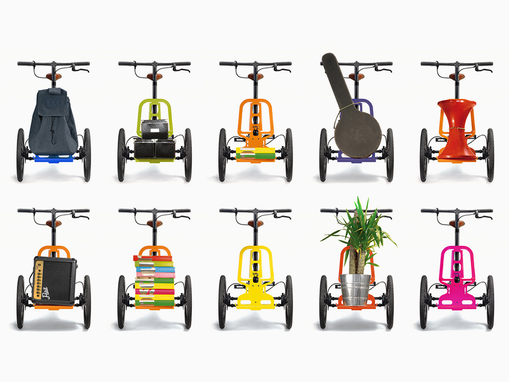 Kiffy, le mini tricycle cargo design de Norbert Peytour
