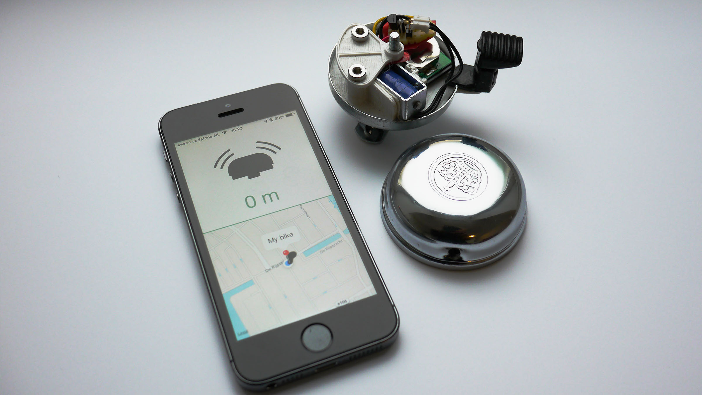 La sonnette GPS, ou sonnette de vélo connectée