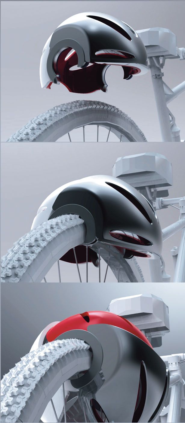 Le casque Head-Lock protège votre tête comme votre vélo