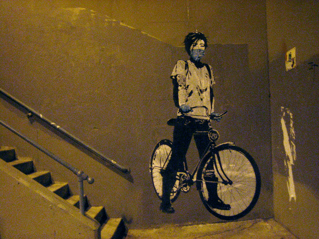 Quand le vélo urbain croise l'art urbain, ça ne fait qu'un !