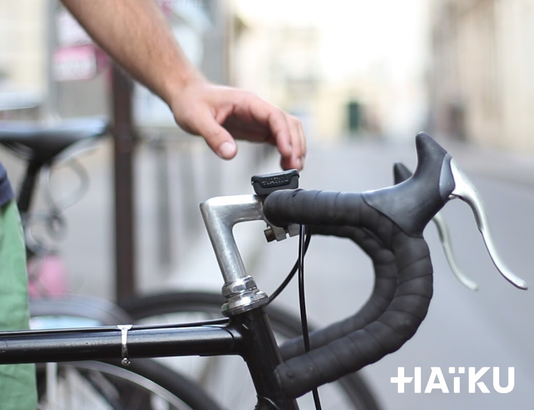 Haïku, le GPS connecté pour cyclistes urbains