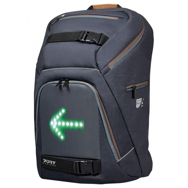 Sac à Dos Vélo Lixada - Capacité Extensible 20-35 L, Tissu 900D Résistant, Bandes Réfléchissantes - Gris